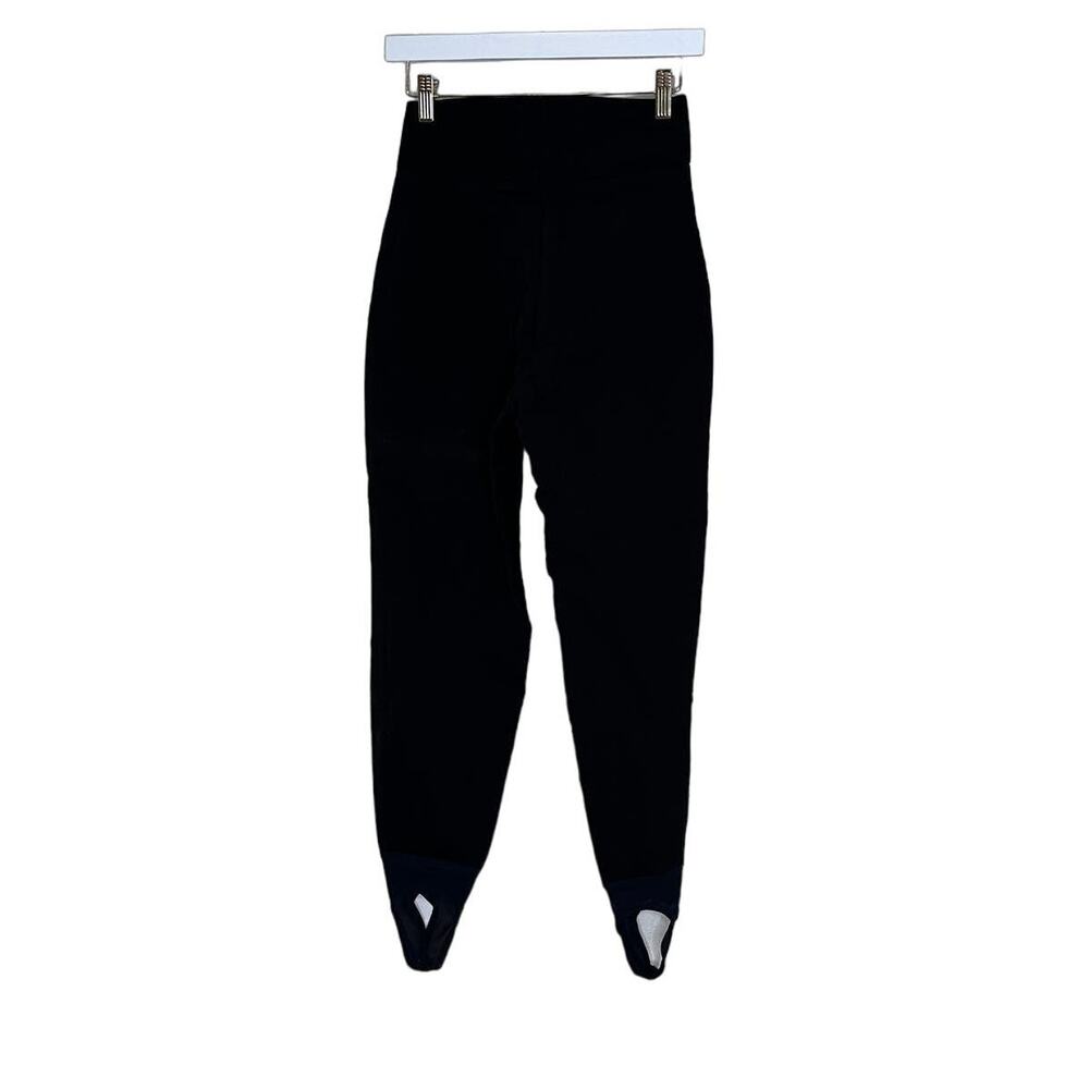 Vintage Schoeller Black Stirrup Ski Pants size 8 - Picture 3 of 11